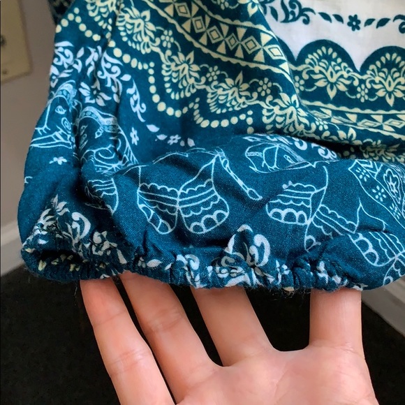 🐘 SALE ⭕️ pants soft flowy elephant green - Picture 3 of 5